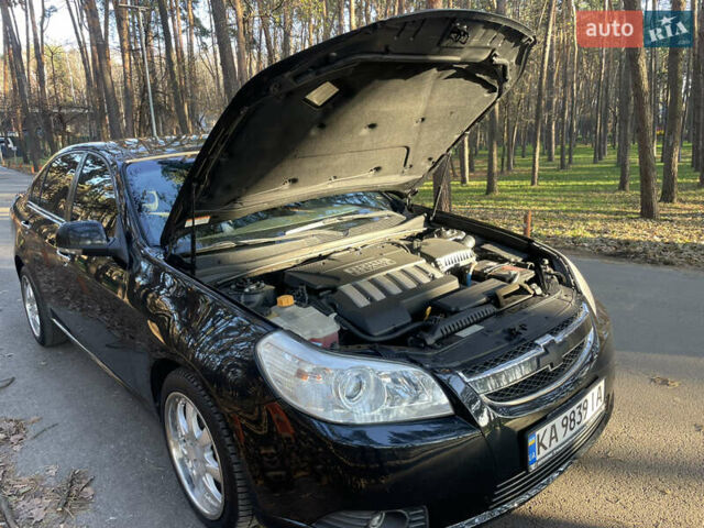 Черный Шевроле Эпика, объемом двигателя 2 л и пробегом 190 тыс. км за 4950 $, фото 29 на Automoto.ua