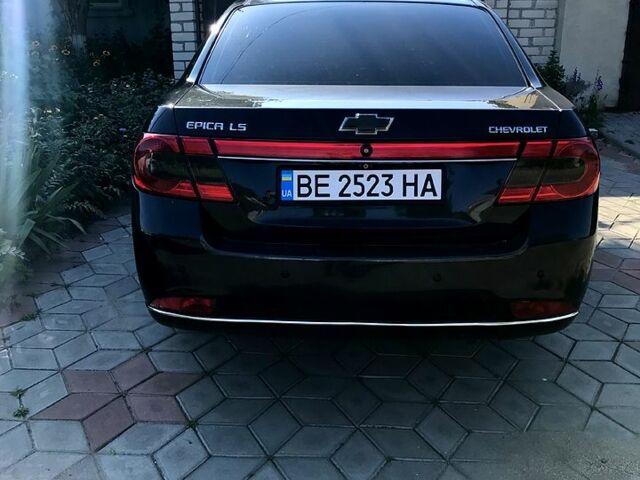 Черный Шевроле Эпика, объемом двигателя 2 л и пробегом 300 тыс. км за 5600 $, фото 3 на Automoto.ua