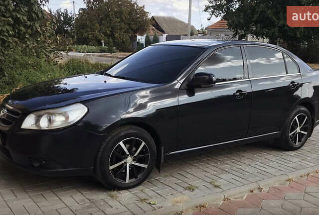 Черный Шевроле Эпика, объемом двигателя 1.99 л и пробегом 281 тыс. км за 5500 $, фото 6 на Automoto.ua