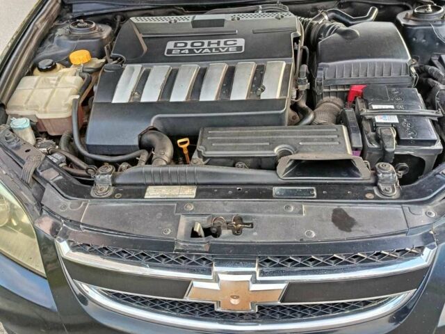 Черный Шевроле Эпика, объемом двигателя 2 л и пробегом 230 тыс. км за 3500 $, фото 9 на Automoto.ua