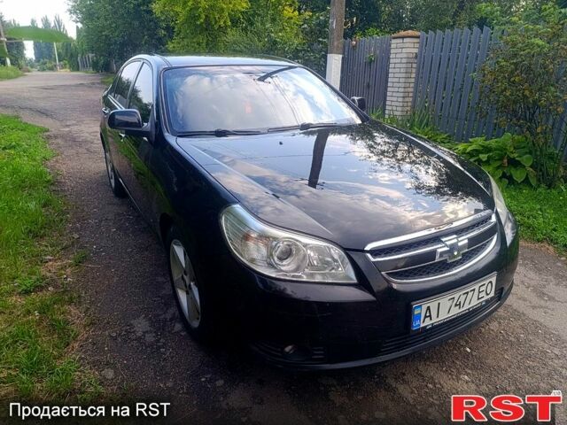 Черный Шевроле Эпика, объемом двигателя 2 л и пробегом 201 тыс. км за 3700 $, фото 2 на Automoto.ua