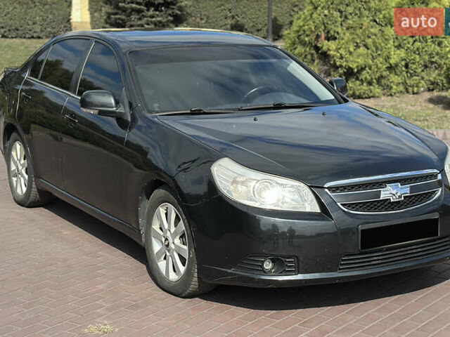 Черный Шевроле Эпика, объемом двигателя 2 л и пробегом 230 тыс. км за 4700 $, фото 3 на Automoto.ua