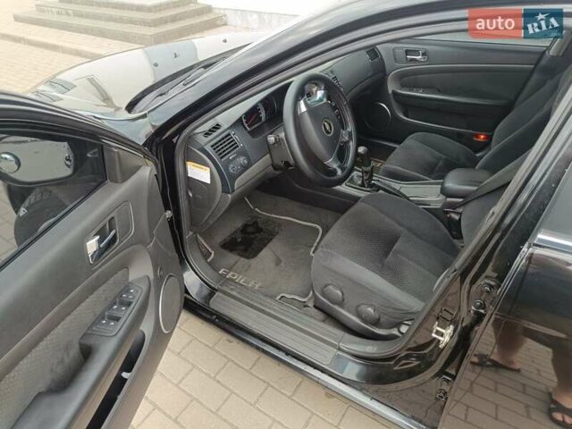 Черный Шевроле Эпика, объемом двигателя 1.99 л и пробегом 162 тыс. км за 5299 $, фото 9 на Automoto.ua