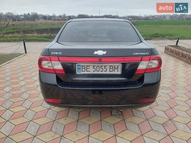 Черный Шевроле Эпика, объемом двигателя 1.99 л и пробегом 205 тыс. км за 3750 $, фото 4 на Automoto.ua