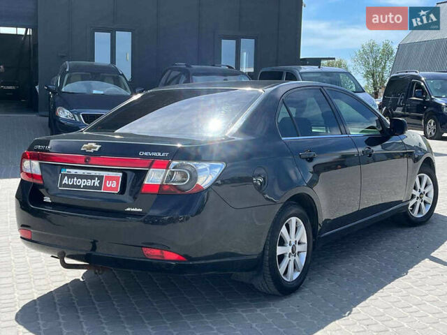 Черный Шевроле Эпика, объемом двигателя 2 л и пробегом 130 тыс. км за 4100 $, фото 12 на Automoto.ua