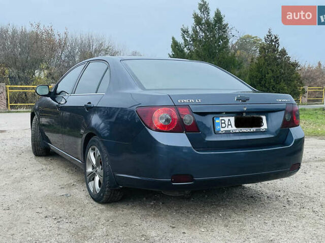 Серый Шевроле Эпика, объемом двигателя 2.49 л и пробегом 270 тыс. км за 6000 $, фото 5 на Automoto.ua