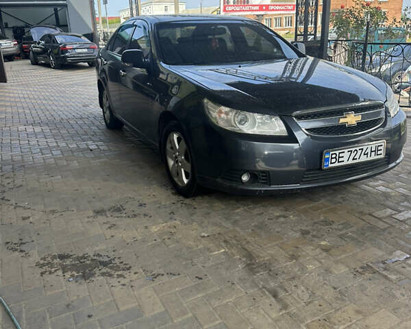 Серый Шевроле Эпика, объемом двигателя 2.49 л и пробегом 248 тыс. км за 4250 $, фото 1 на Automoto.ua