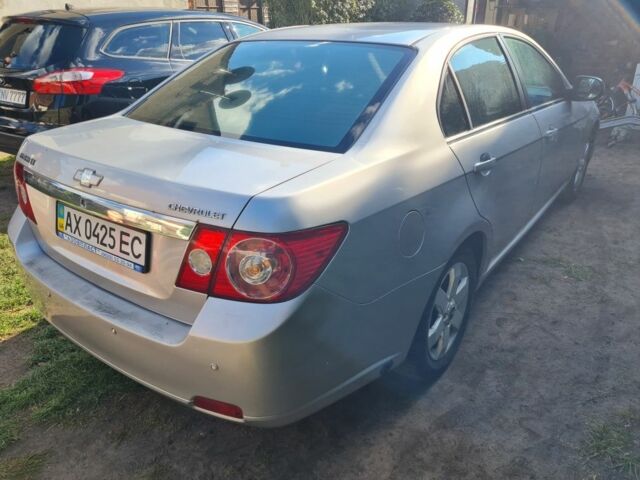 Серый Шевроле Эпика, объемом двигателя 2.5 л и пробегом 244 тыс. км за 5250 $, фото 3 на Automoto.ua