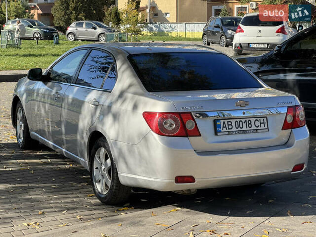 Серый Шевроле Эпика, объемом двигателя 2 л и пробегом 263 тыс. км за 3999 $, фото 12 на Automoto.ua