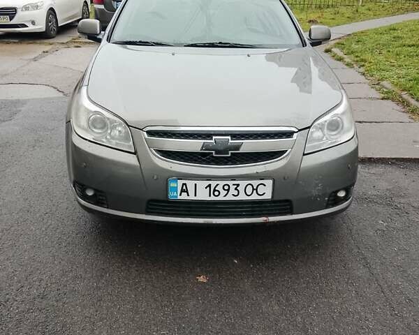 Серый Шевроле Эпика, объемом двигателя 2.49 л и пробегом 200 тыс. км за 3300 $, фото 2 на Automoto.ua