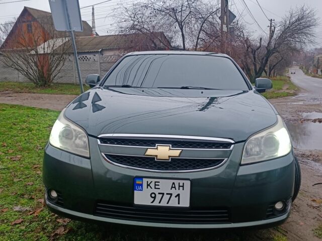 Зелений Шевроле Епіка, об'ємом двигуна 2 л та пробігом 220 тис. км за 4300 $, фото 1 на Automoto.ua