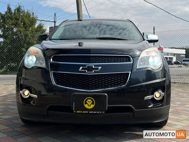 Черный Шевроле Эквинокс, объемом двигателя 2.4 л и пробегом 240 тыс. км за 10999 $, фото 1 на Automoto.ua