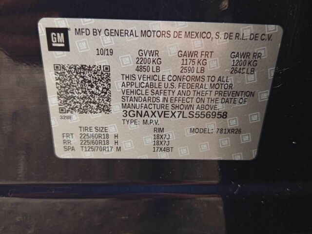 Шевроле Эквинокс 2019 в Днепре (Днепропетровске) на Automoto.ua Синий Шевроле Эквинокс, объемом двигателя 2 л и пробегом 85 тыс. км за 17500 $, фото 23 на Automoto.ua