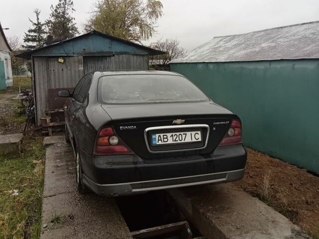 Шевроле Эванда 2005 в Кривом Роге на Automoto.ua Черный Шевроле Эванда, объемом двигателя 2 л и пробегом 320 тыс. км за 4200 $, фото 1 на Automoto.ua