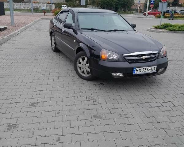 Чорний Шевроле Еванда, об'ємом двигуна 2 л та пробігом 160 тис. км за 4900 $, фото 15 на Automoto.ua