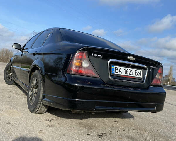 Чорний Шевроле Еванда, об'ємом двигуна 2 л та пробігом 181 тис. км за 5000 $, фото 7 на Automoto.ua