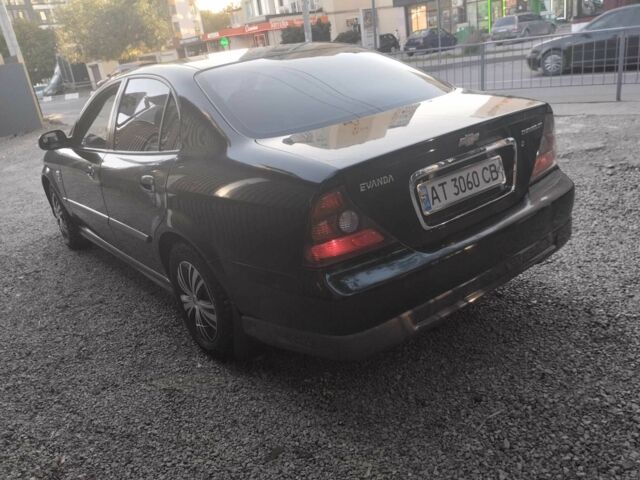 Чорний Шевроле Еванда, об'ємом двигуна 2 л та пробігом 36 тис. км за 3600 $, фото 1 на Automoto.ua