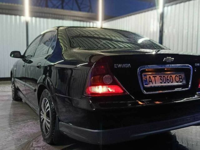Чорний Шевроле Еванда, об'ємом двигуна 2 л та пробігом 36 тис. км за 3600 $, фото 7 на Automoto.ua