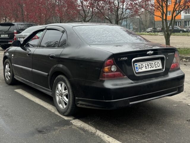 Чорний Шевроле Еванда, об'ємом двигуна 2 л та пробігом 303 тис. км за 2750 $, фото 3 на Automoto.ua