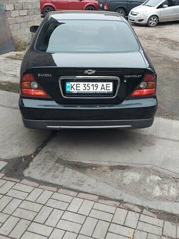 Черный Шевроле Эванда, объемом двигателя 2 л и пробегом 220 тыс. км за 4000 $, фото 6 на Automoto.ua