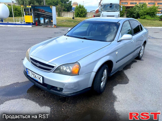 Серый Шевроле Эванда, объемом двигателя 2 л и пробегом 245 тыс. км за 3000 $, фото 2 на Automoto.ua