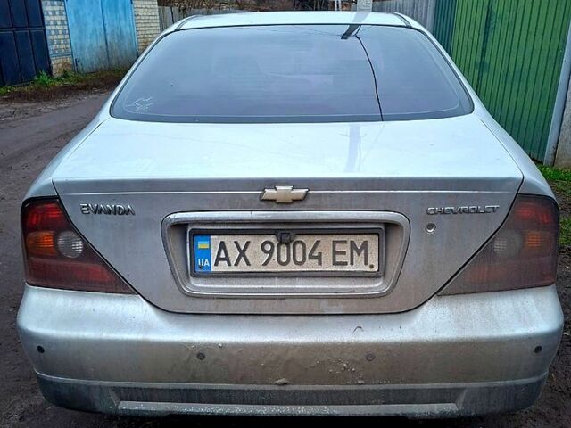 Серый Шевроле Эванда, объемом двигателя 2 л и пробегом 180 тыс. км за 3200 $, фото 9 на Automoto.ua