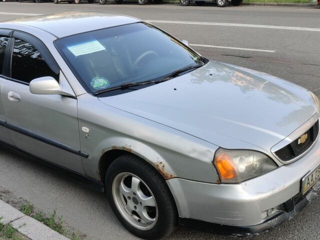 Сірий Шевроле Еванда, об'ємом двигуна 2 л та пробігом 219 тис. км за 3999 $, фото 5 на Automoto.ua