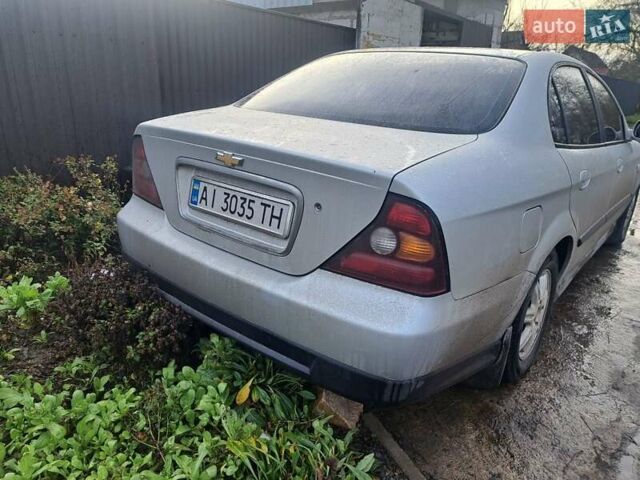 Серый Шевроле Эванда, объемом двигателя 2 л и пробегом 272 тыс. км за 4500 $, фото 3 на Automoto.ua