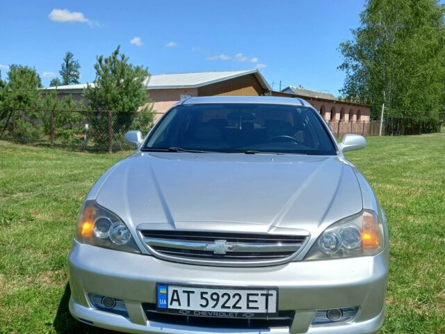 Сірий Шевроле Еванда, об'ємом двигуна 2 л та пробігом 242 тис. км за 2900 $, фото 5 на Automoto.ua