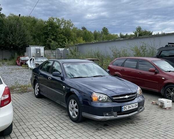 Синий Шевроле Эванда, объемом двигателя 2 л и пробегом 240 тыс. км за 2000 $, фото 5 на Automoto.ua