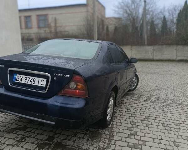 Синий Шевроле Эванда, объемом двигателя 2 л и пробегом 270 тыс. км за 2499 $, фото 5 на Automoto.ua