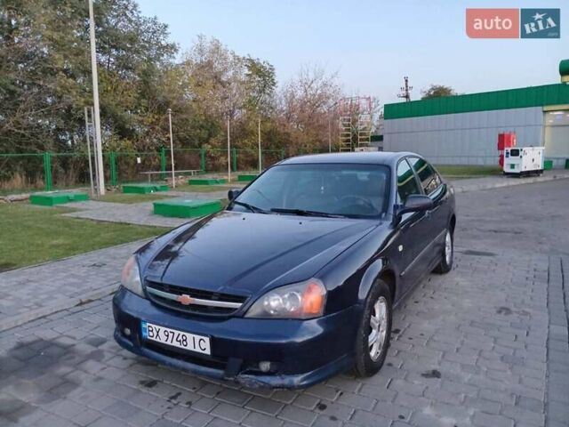 Синий Шевроле Эванда, объемом двигателя 2 л и пробегом 265 тыс. км за 3000 $, фото 7 на Automoto.ua