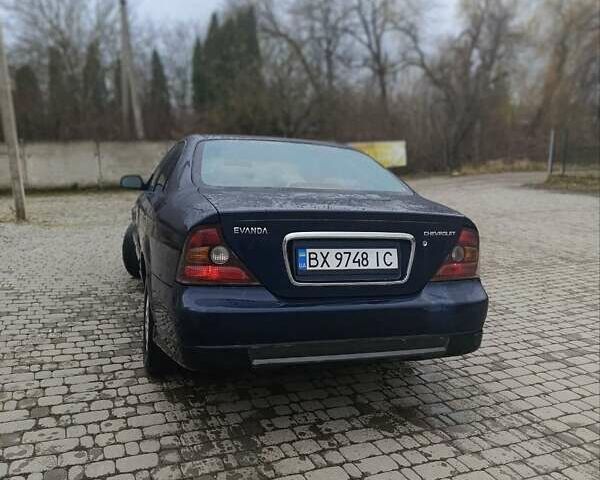 Синий Шевроле Эванда, объемом двигателя 2 л и пробегом 270 тыс. км за 2499 $, фото 6 на Automoto.ua