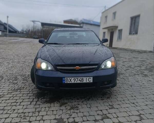 Синий Шевроле Эванда, объемом двигателя 2 л и пробегом 270 тыс. км за 2499 $, фото 8 на Automoto.ua