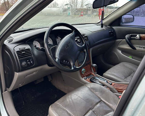 Зеленый Шевроле Эванда, объемом двигателя 2 л и пробегом 240 тыс. км за 1750 $, фото 6 на Automoto.ua