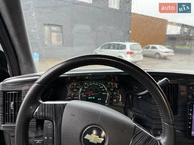 Черный Шевроле Експресс, объемом двигателя 5.3 л и пробегом 144 тыс. км за 42000 $, фото 18 на Automoto.ua