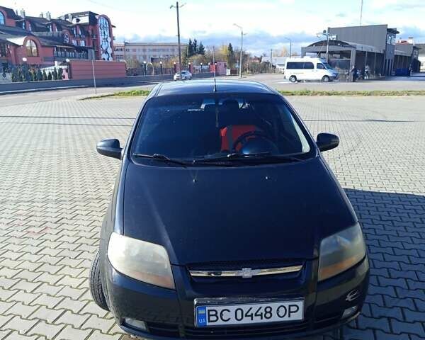 Черный Шевроле Калос, объемом двигателя 1.4 л и пробегом 221 тыс. км за 3300 $, фото 2 на Automoto.ua