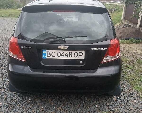 Чорний Шевроле Калос, об'ємом двигуна 1.4 л та пробігом 218 тис. км за 2800 $, фото 7 на Automoto.ua