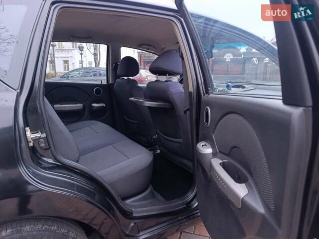 Черный Шевроле Калос, объемом двигателя 1.4 л и пробегом 167 тыс. км за 5299 $, фото 17 на Automoto.ua