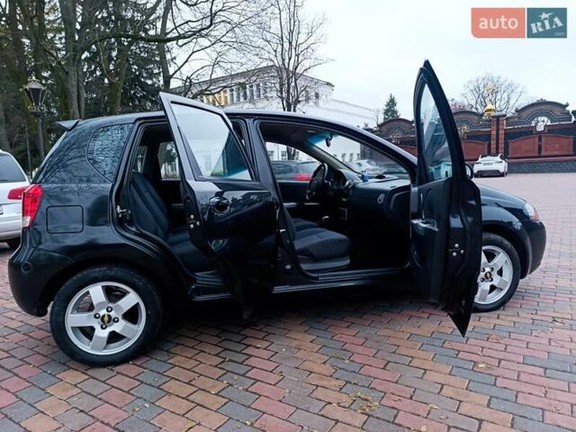 Черный Шевроле Калос, объемом двигателя 1.4 л и пробегом 167 тыс. км за 5299 $, фото 18 на Automoto.ua
