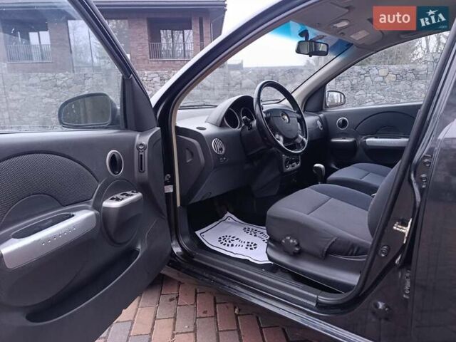 Черный Шевроле Калос, объемом двигателя 1.4 л и пробегом 167 тыс. км за 5299 $, фото 12 на Automoto.ua