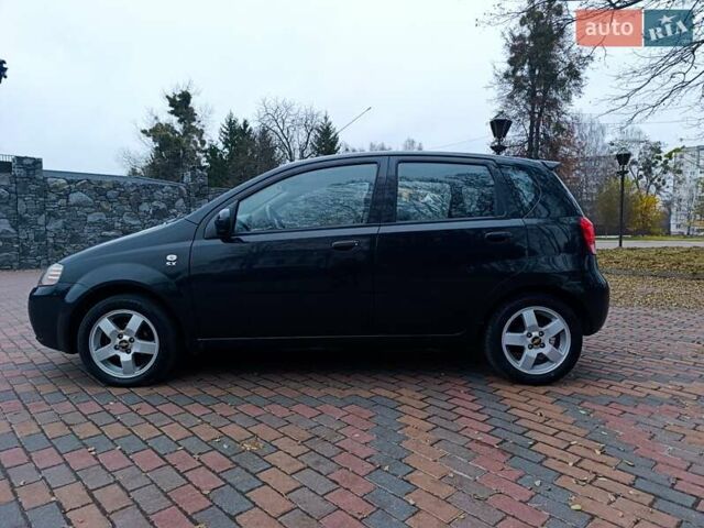 Черный Шевроле Калос, объемом двигателя 1.4 л и пробегом 167 тыс. км за 5299 $, фото 9 на Automoto.ua