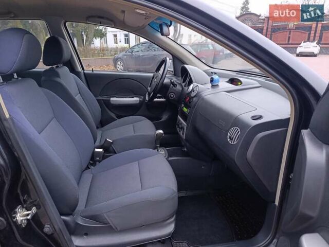 Черный Шевроле Калос, объемом двигателя 1.4 л и пробегом 167 тыс. км за 5299 $, фото 16 на Automoto.ua