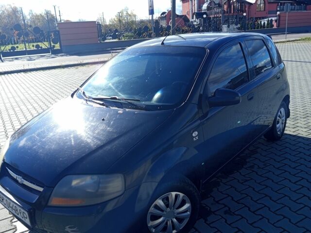 Черный Шевроле Калос, объемом двигателя 1.4 л и пробегом 220 тыс. км за 3300 $, фото 1 на Automoto.ua