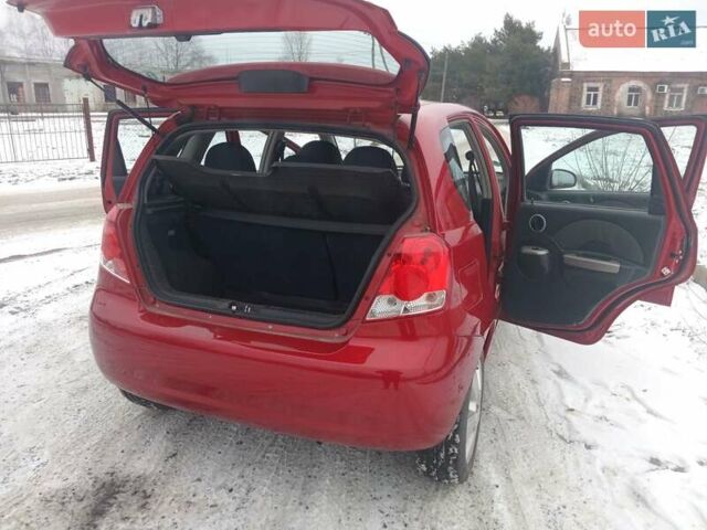 Красный Шевроле Калос, объемом двигателя 1.4 л и пробегом 125 тыс. км за 5100 $, фото 21 на Automoto.ua