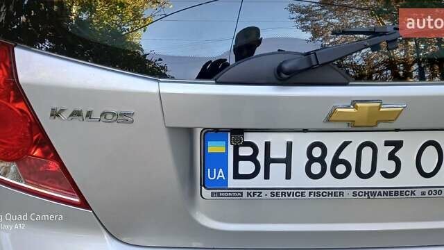 Сірий Шевроле Калос, об'ємом двигуна 1.4 л та пробігом 160 тис. км за 4500 $, фото 21 на Automoto.ua