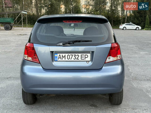 Синий Шевроле Калос, объемом двигателя 1.4 л и пробегом 120 тыс. км за 3450 $, фото 7 на Automoto.ua