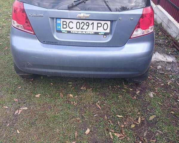 Синій Шевроле Калос, об'ємом двигуна 1.4 л та пробігом 160 тис. км за 3300 $, фото 3 на Automoto.ua