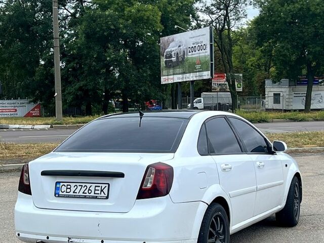 Белый Шевроле Лачетти, объемом двигателя 1.8 л и пробегом 280 тыс. км за 2500 $, фото 1 на Automoto.ua