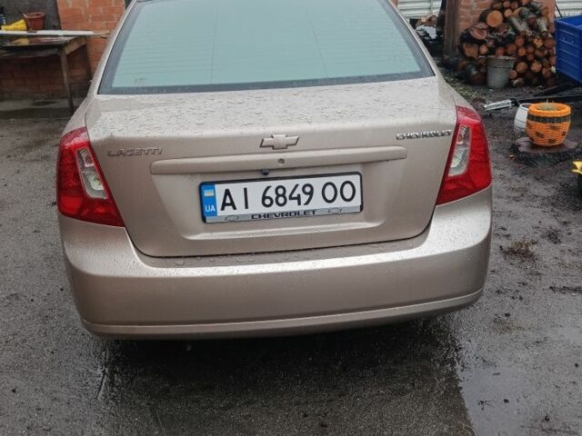 Бежевий Шевроле Лачетті, об'ємом двигуна 1.8 л та пробігом 181 тис. км за 3900 $, фото 6 на Automoto.ua